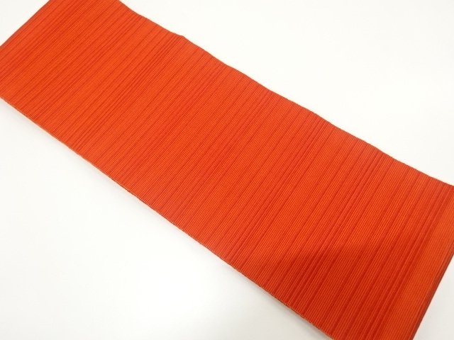 JAPANESE KIMONO / YOKODAN PATTERN WEAVING SINGLE HANHABA OBI